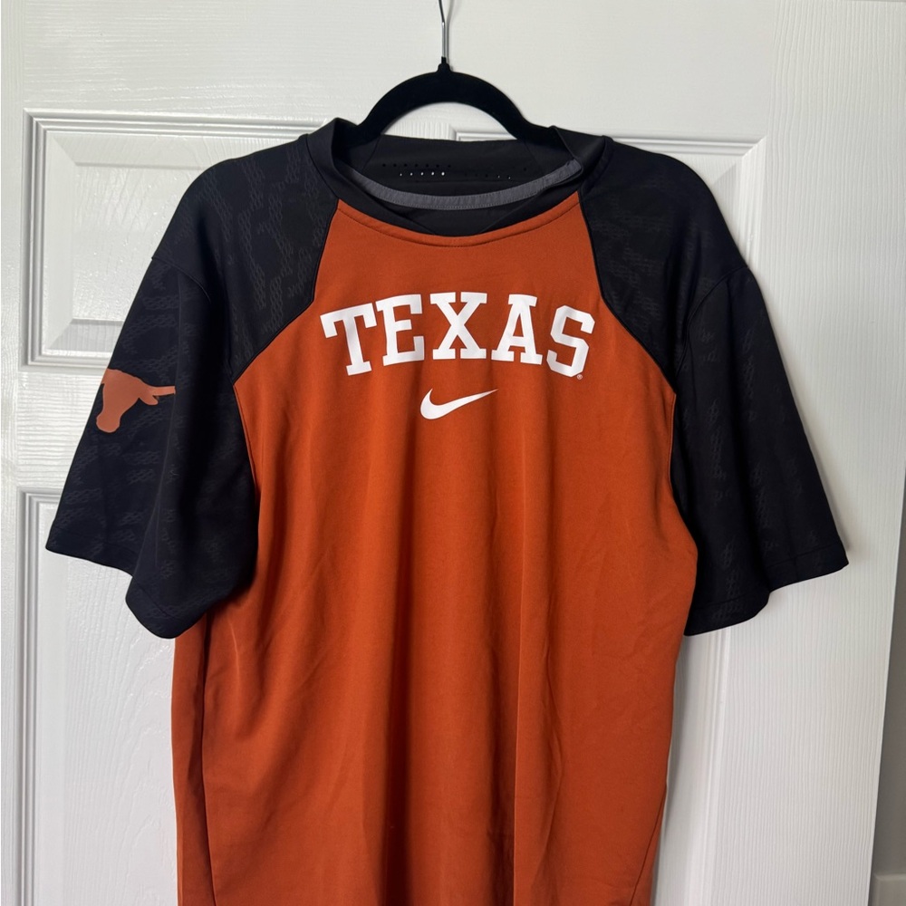 Nike Texas Orange and Black Short Sleeve Tee